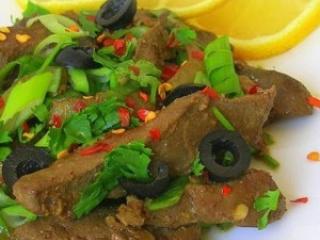 Печёнка в микроволновке